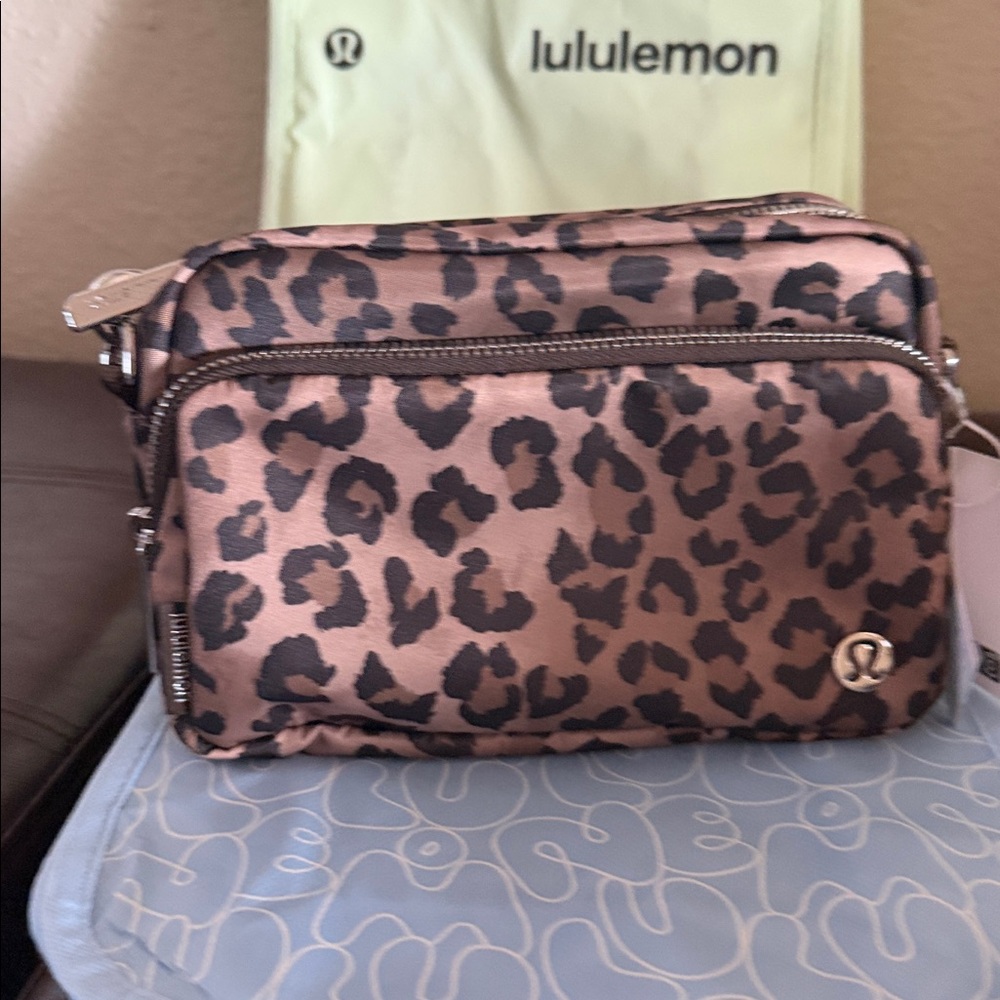 lululemon athletica Leopard Print Belt Bag